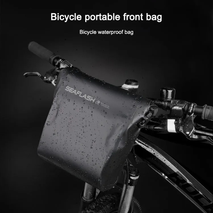 SEAFLASH Outdoor Bicycle Head Bag Foldable Front Beam Waterproof Bag