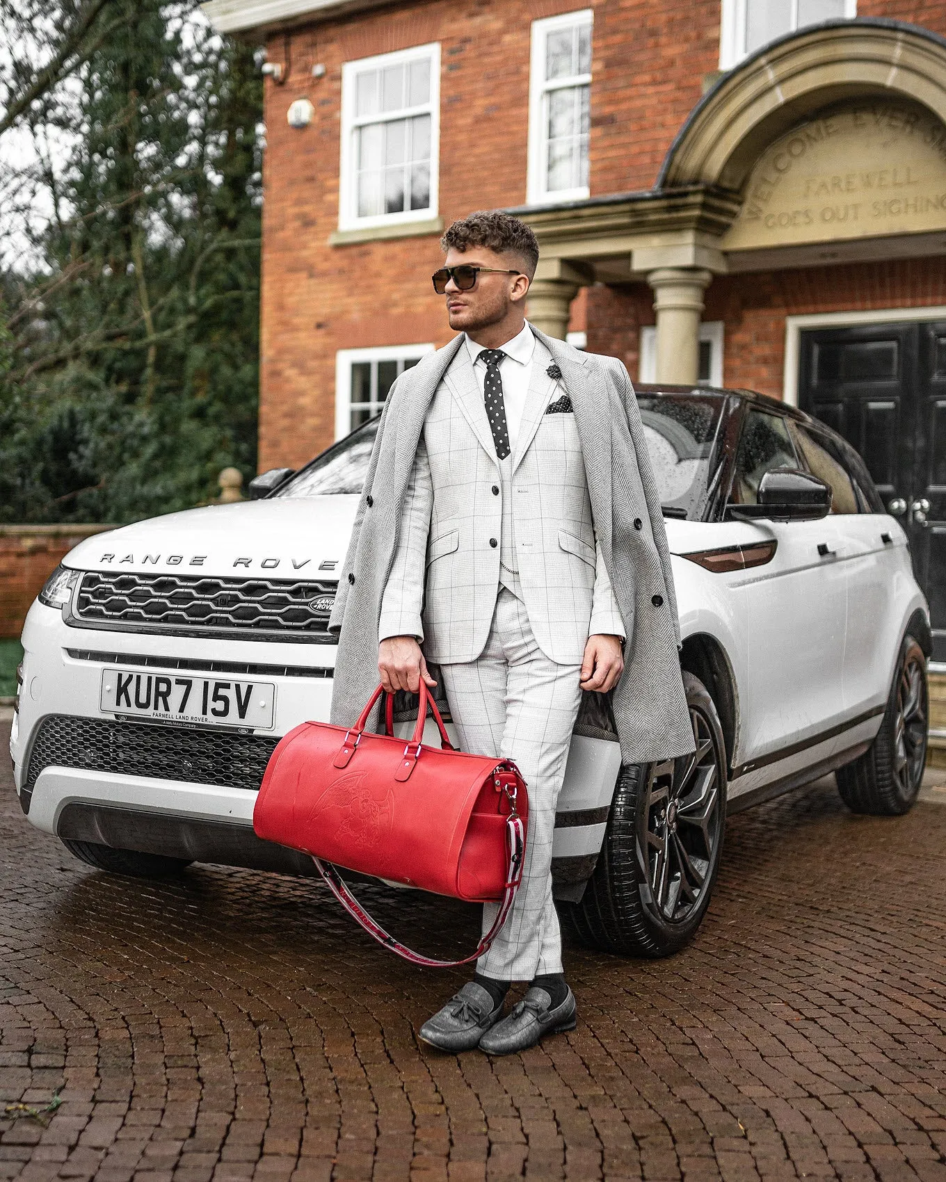 Silverback Revolution®️ Duffle Bag (Fire Red)