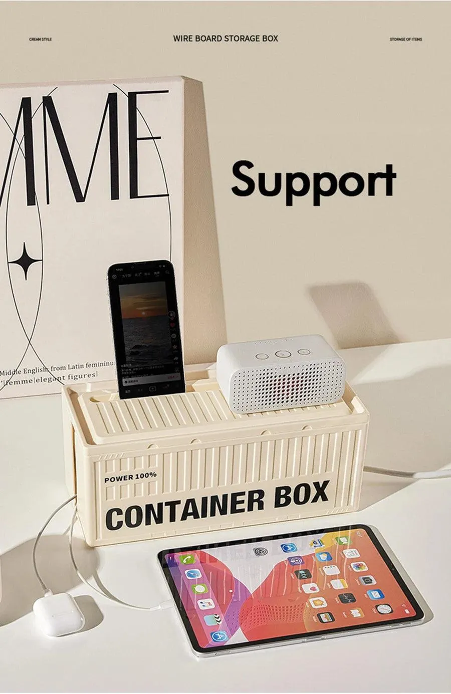 Smart Cable Organizer Box