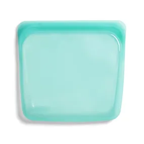 Stasher Reusable Silicone Sandwich Bag (Medium) - Aqua