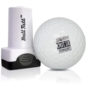 Straight Outta Bunkers Golf Ball Stamp