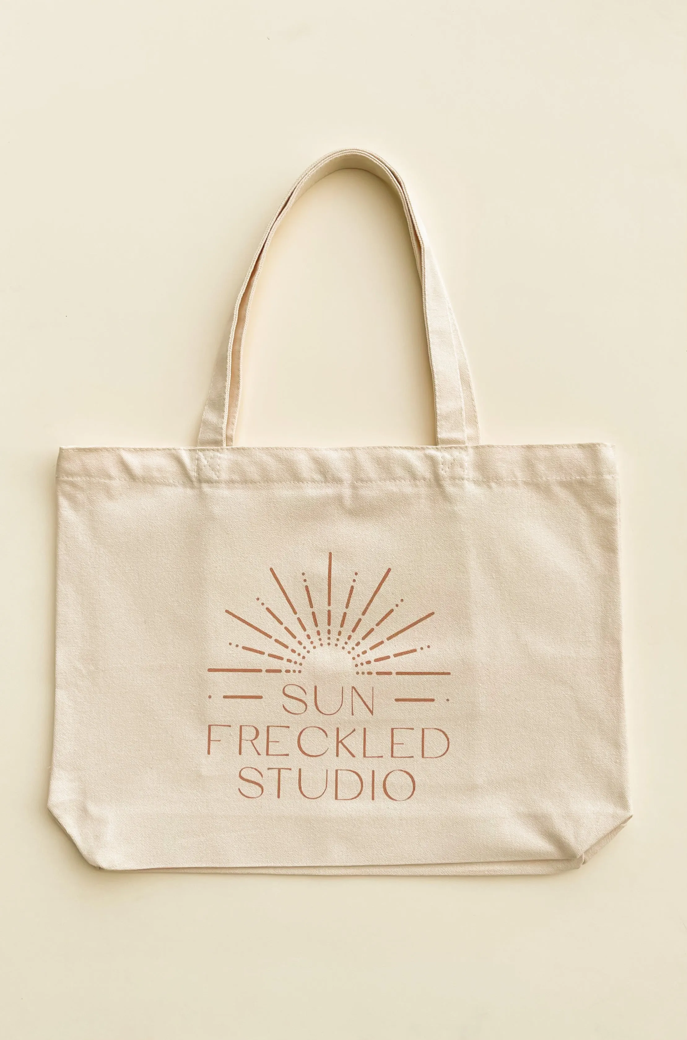 Sun Freckled Wide Tote Bag