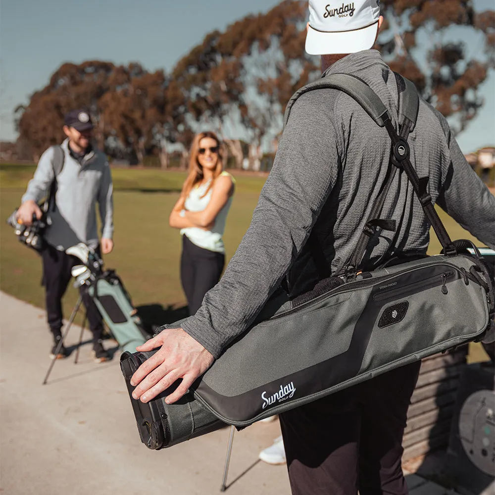 Sunday Golf El Camino Stand Bag - Midnight Green