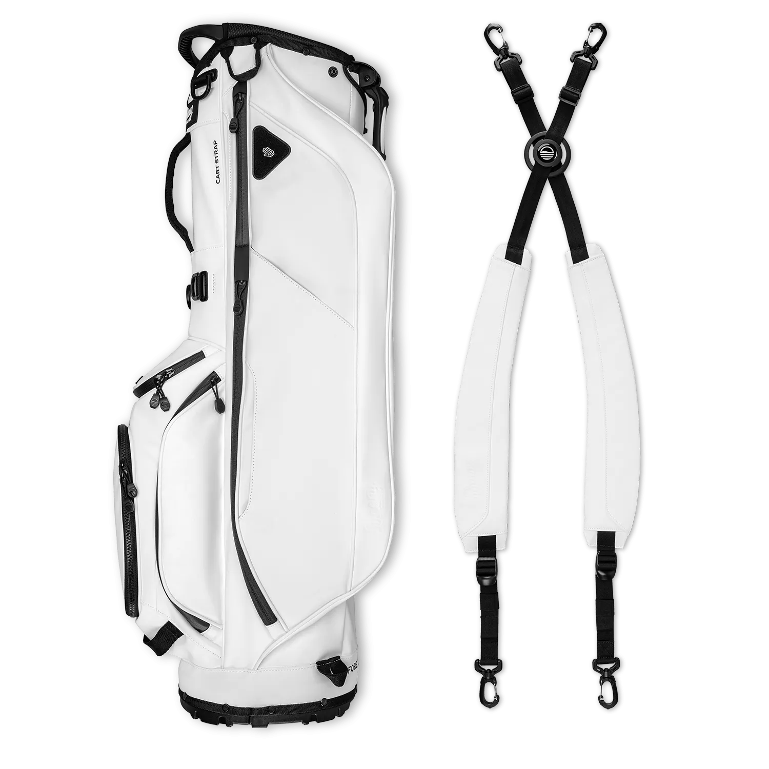 Sunday Golf Ryder S-Class | White Vegan Leather