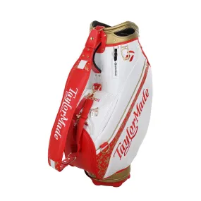 TAYLORMADE Open Championship Women's 2023 Staff Bag (White/Red)