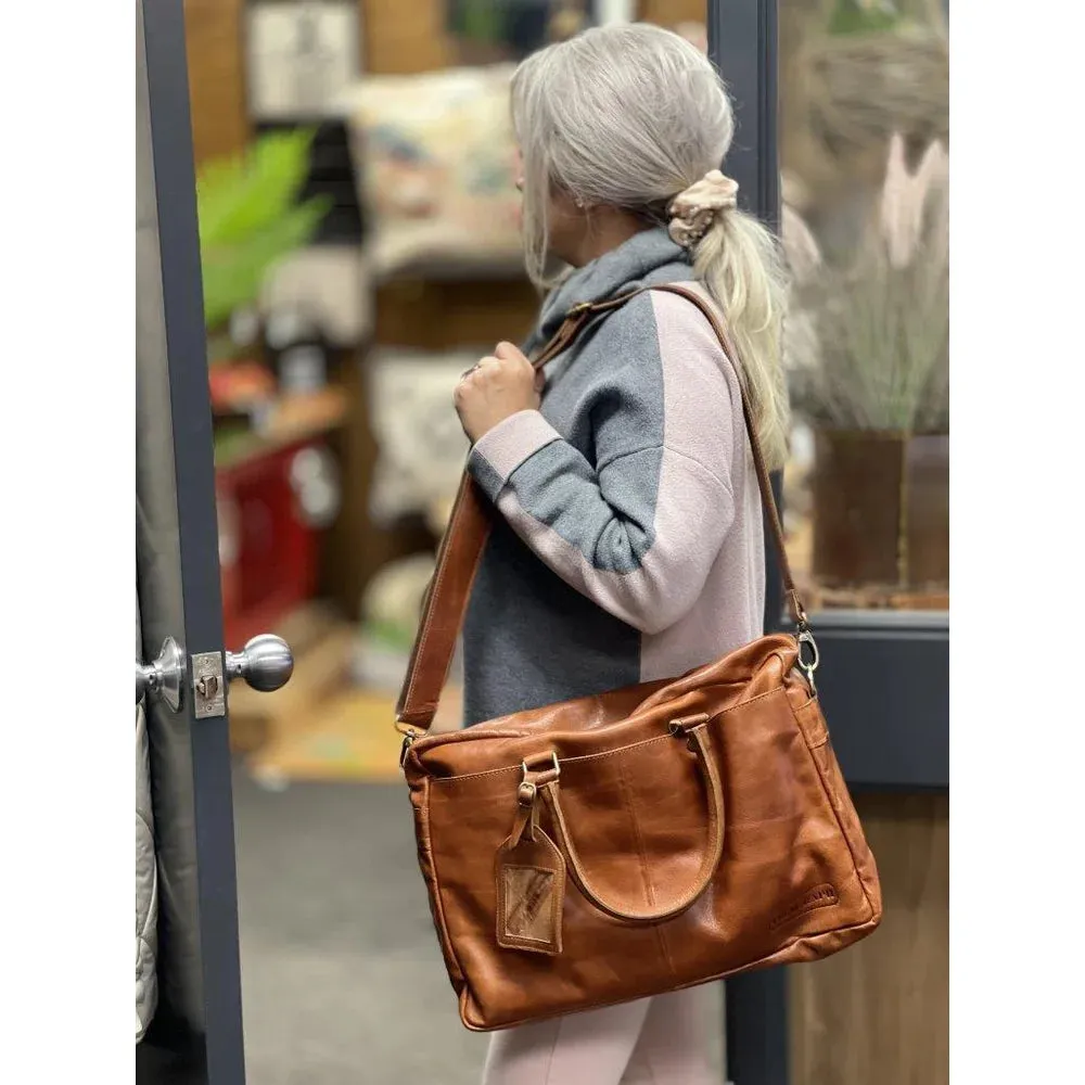 Telegraph Leather Briefcase