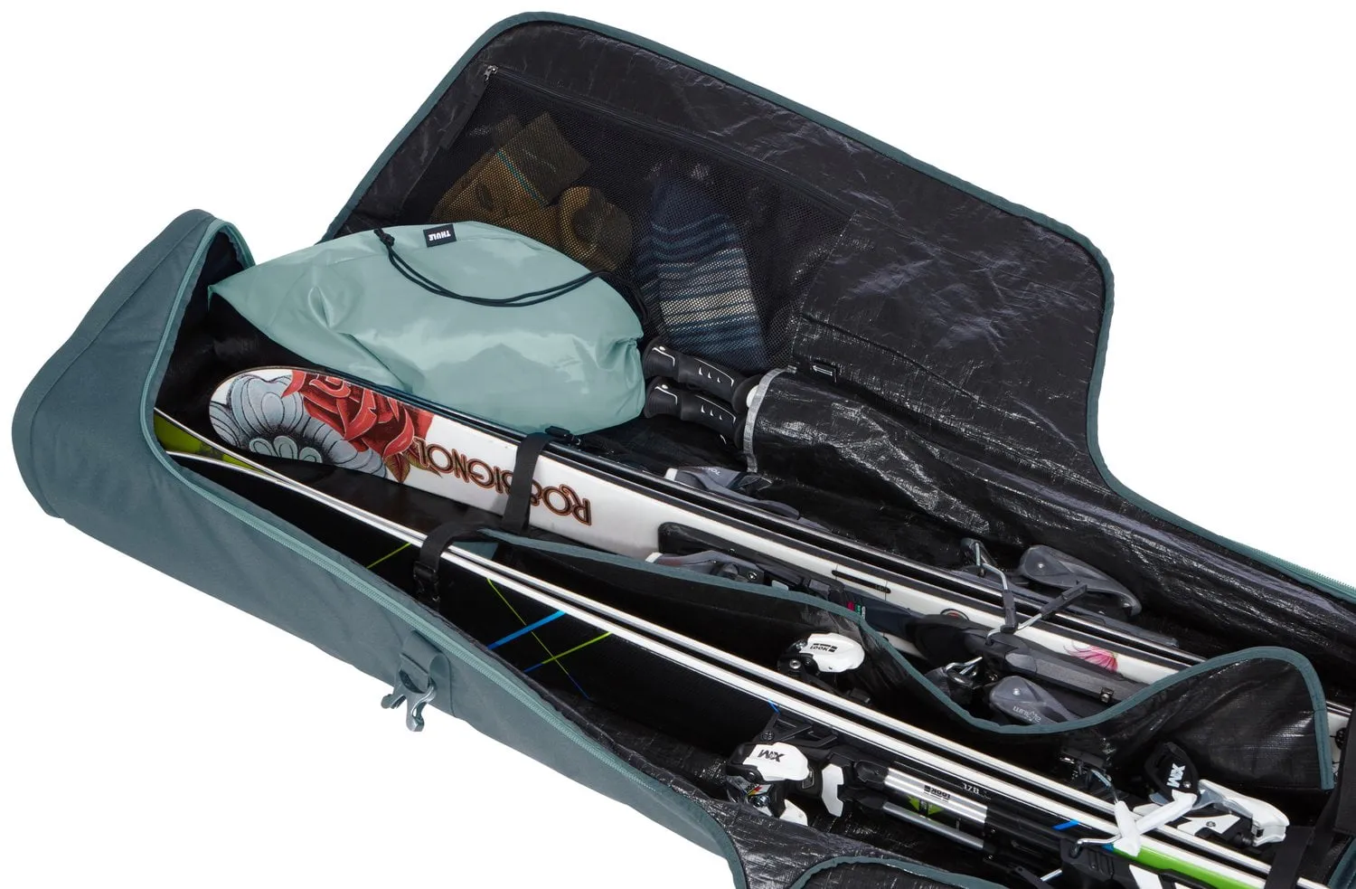 Thule RoundTrip Ski Roller Bag 175cm - Dark Slate