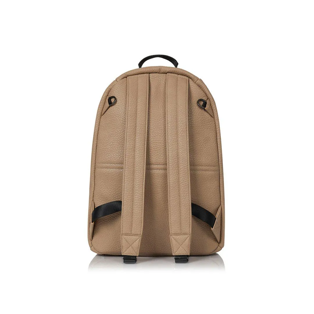 Tiba   Marl Elwood Changing Backpack - Taupe