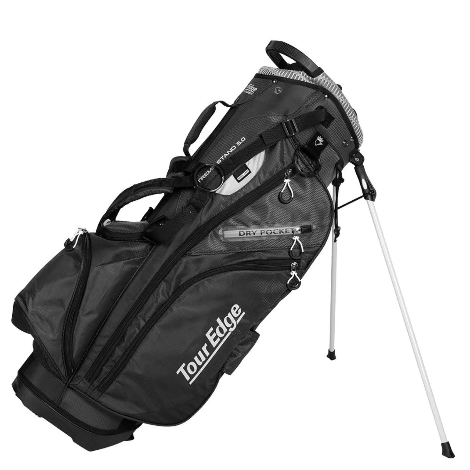 Tour Edge Hot Launch Xtreme Stand 5.0 Bag-Black