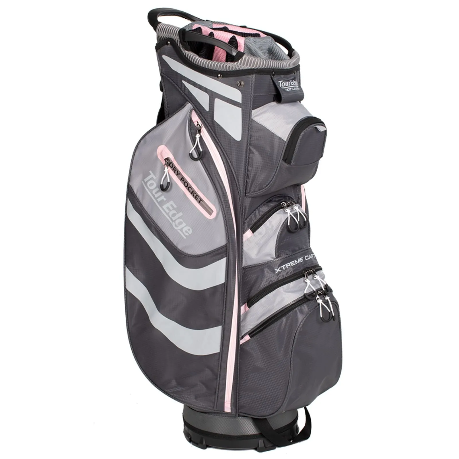 Tour Edge Hot Launch Xtreme Stand 5.0 Bag-Silver-Pixie