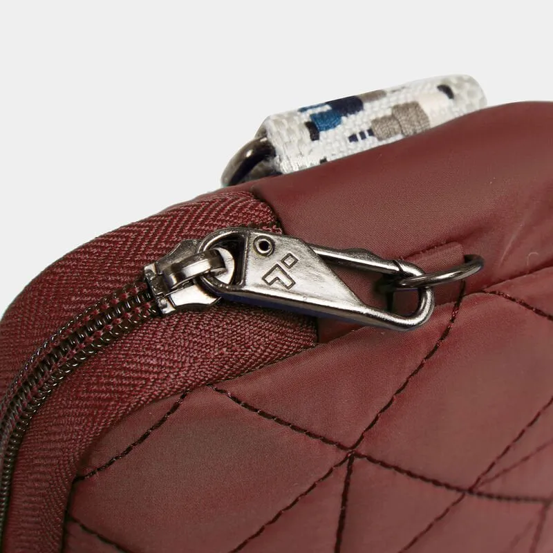 Travelon Anti-Theft Boho Phone Sling - Geo Paprika