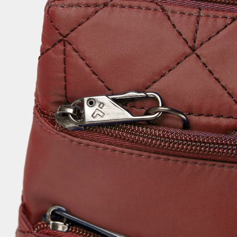 Travelon Anti-Theft Boho Slim Bag - Geo Paprika