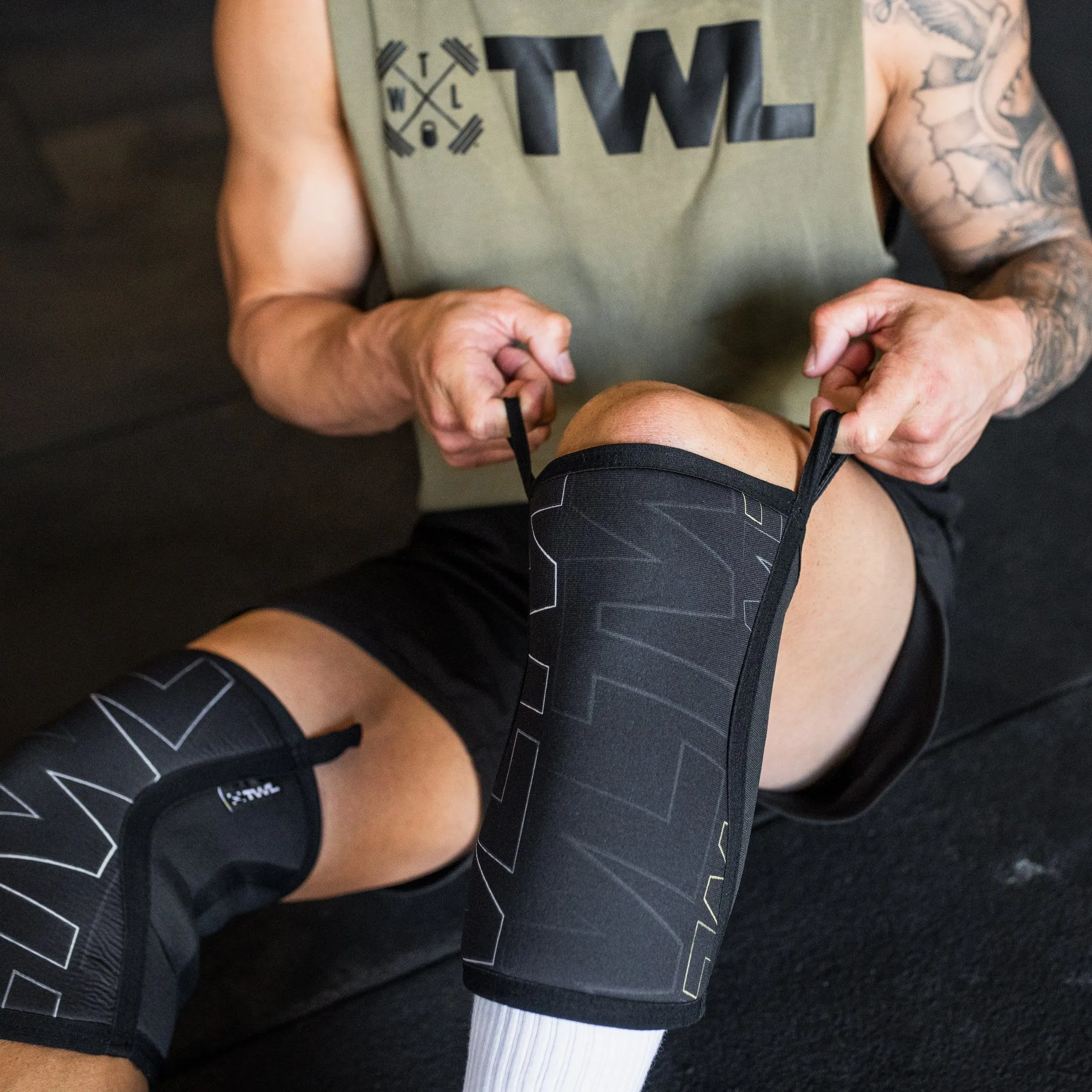 TWL - Everyday Knee Sleeves - 5mm & 7mm - Sketch - PAIR