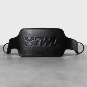 TWL - LEATHER DIP BELT - BLACK