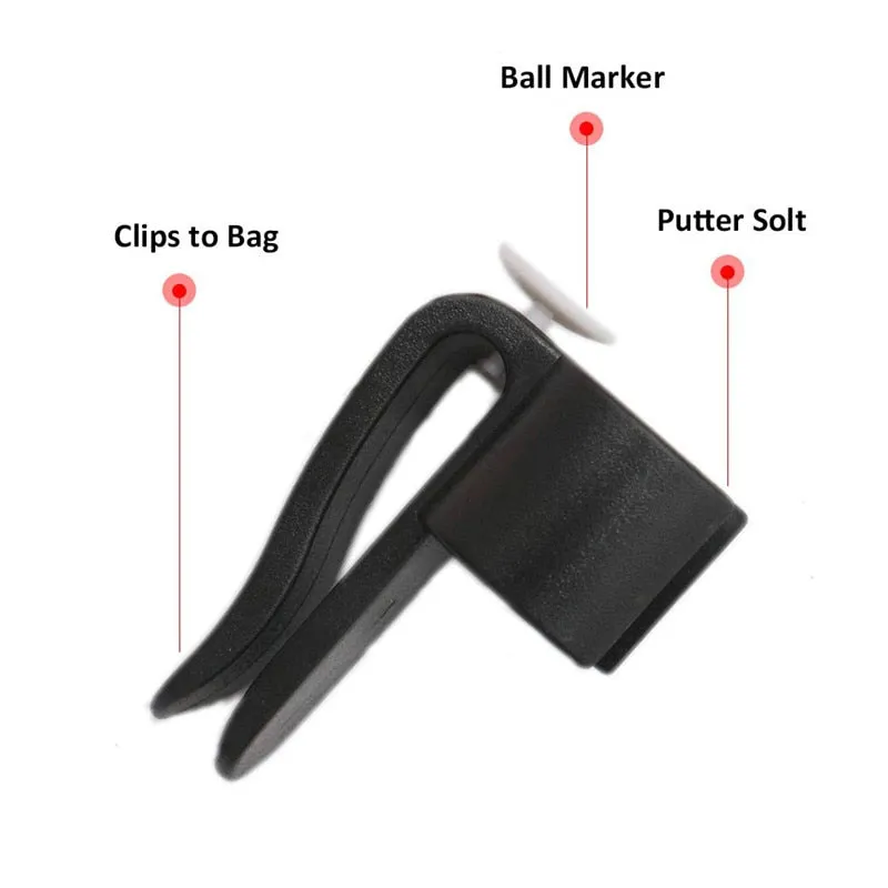 Useful Golf Bag Clip On Putter Putting