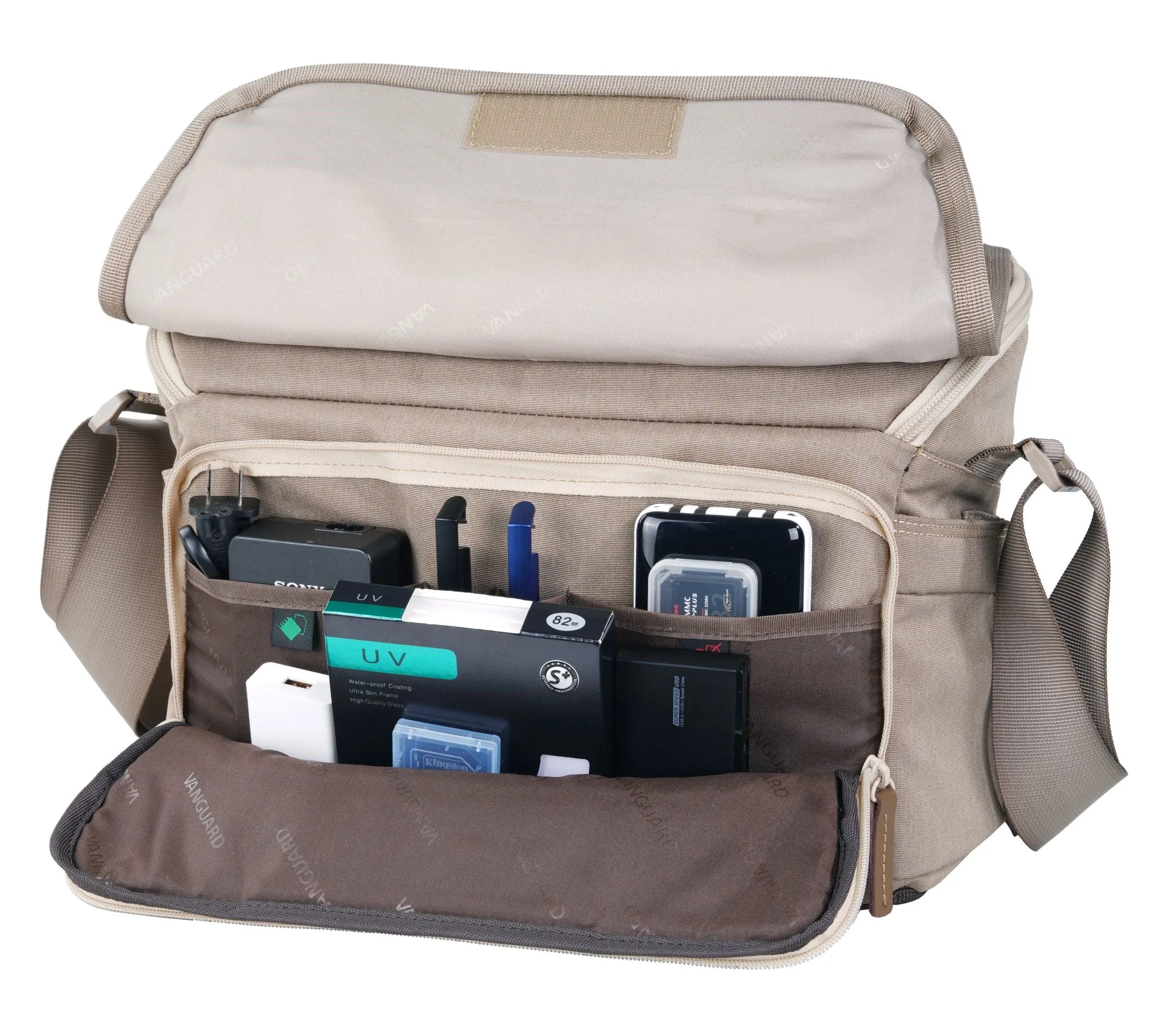 VEO Range 32M BG Beige Messenger Camera Bag