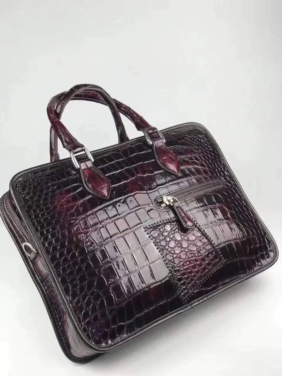 Vintage Crocodile Leather Briefcases,Top Handles & Business Bags