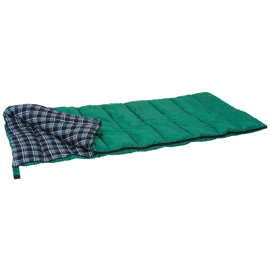 Weekender 4 Lb- Rectangular Sleeping Bag - 33 In X 75 In - Green