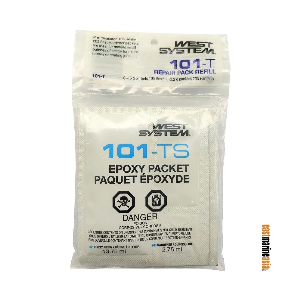 West System 101-T Resin & Hardener Repair Pack