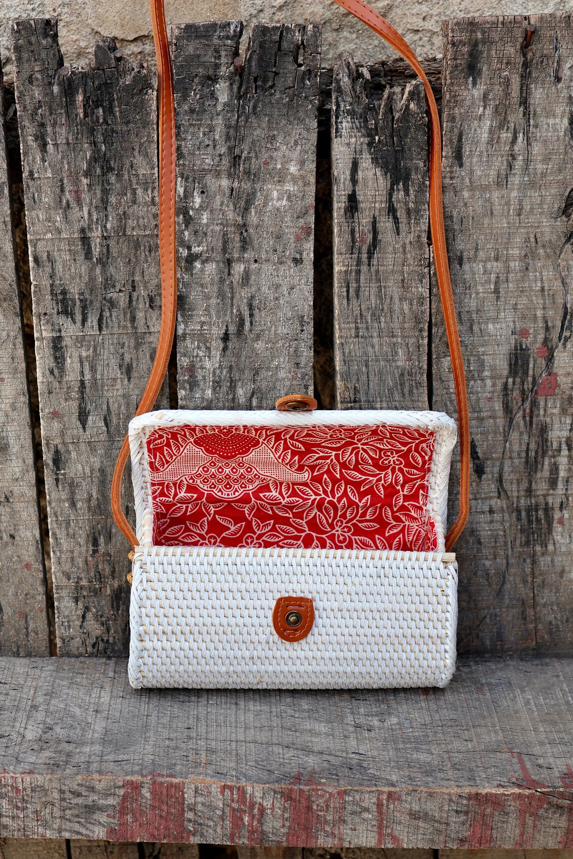 White Rattan Bali Bag, Shoulder Bag, Handwoven Crossbody Purse, Braided Straw Bag, Bohemian Style Rattan Bags, Gift for her