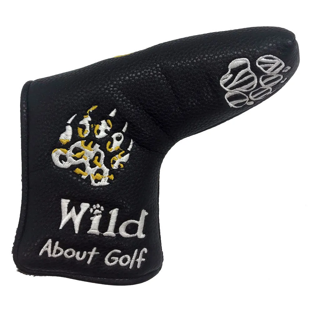 Wild About Golf Blade Putter Cover (Velcro Closure)