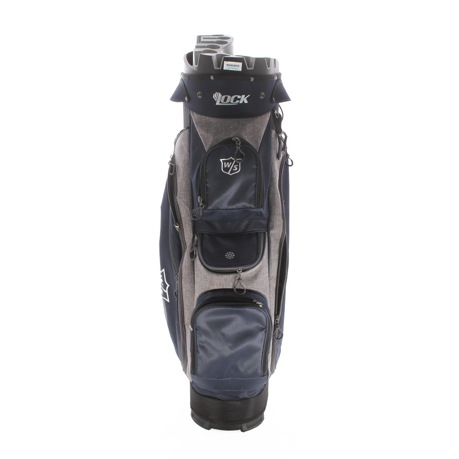 Wilson Staff Lock Cart Bag - Grey/Navy