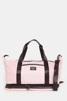 Women Pink Plain Active Bag