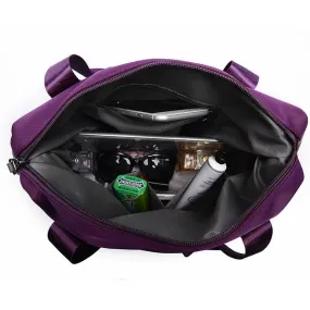 Women's large-capacity multi-functional practical travel waterproof shoulder bag