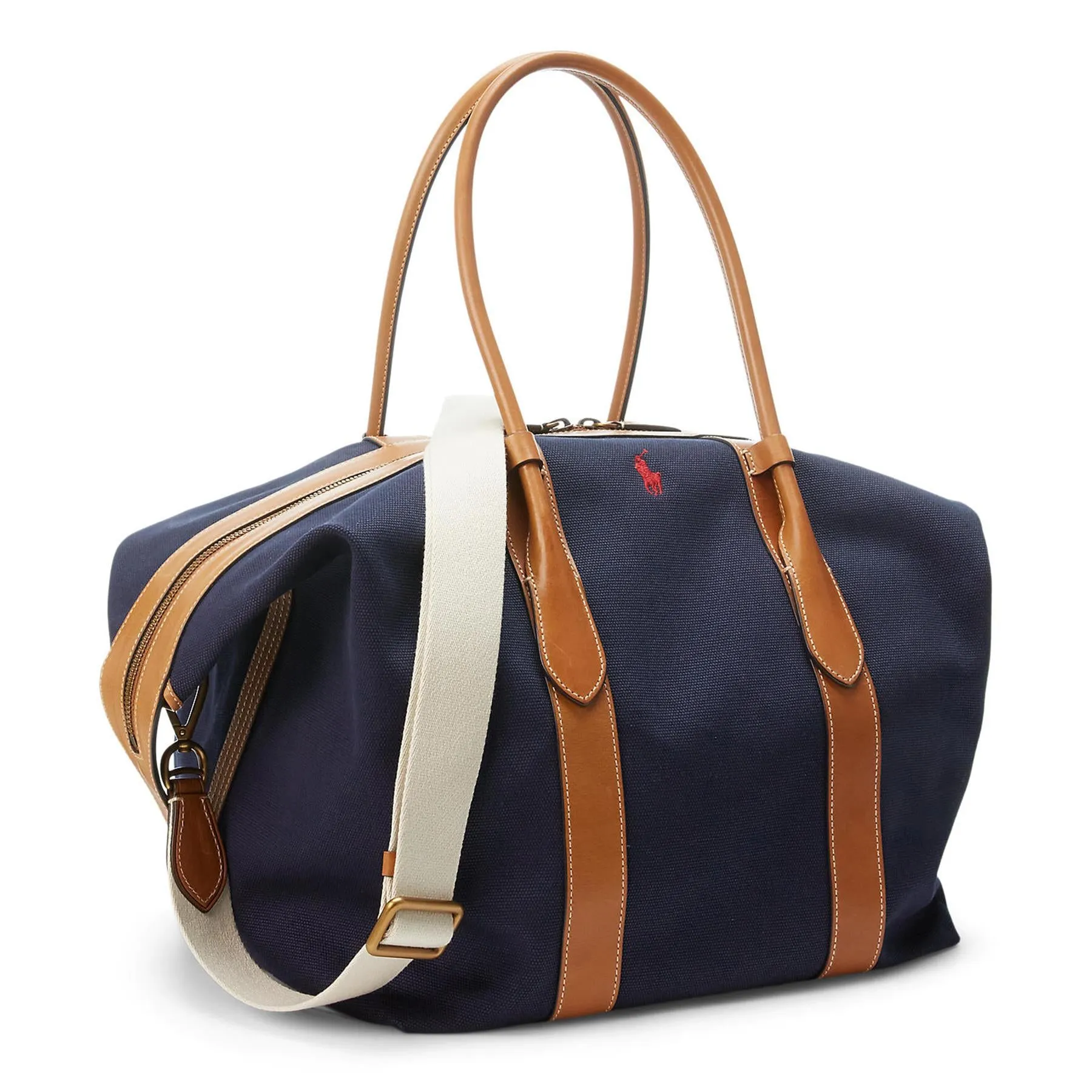 Womens XL Tote Bag Navy/Cuoio - 2025