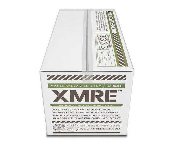 XMRE 1300XT Case of 12 meals - No Heaters Included