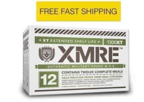 XMRE Meals 1300XT 12 Meals without Heater Military Grade